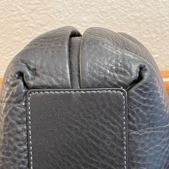 Coach Penelope 2010 Black Pebbled Leather Shoulder Bag - Picture 6 of 11